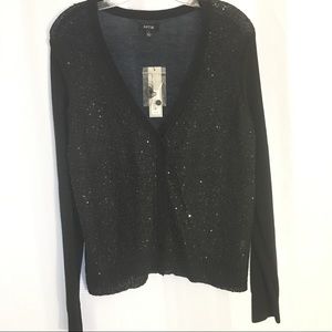 Sparkly black cardigan